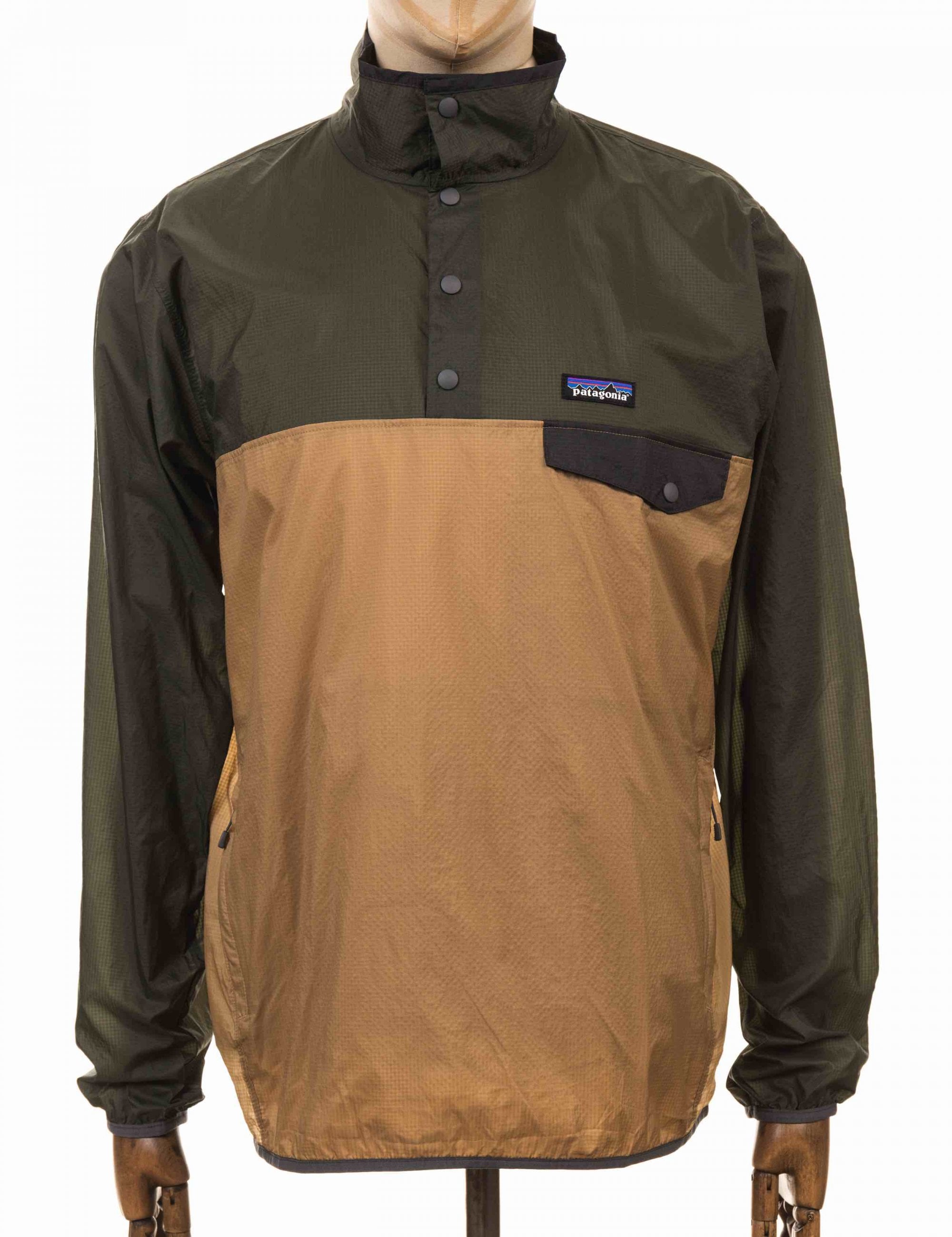 Patagonia Houdini Snap-T Pullover Top - Classic Tan - Clothing