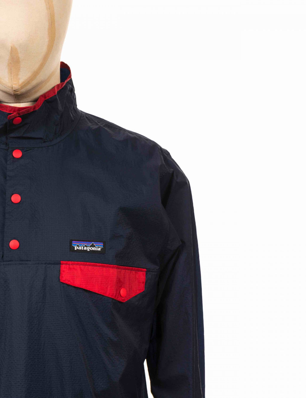 Houdini Snap-T Pullover Top - Stone Blue w/New Navy