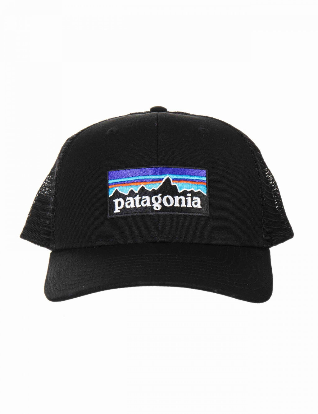 P-6 Logo Trucker Hat - Black