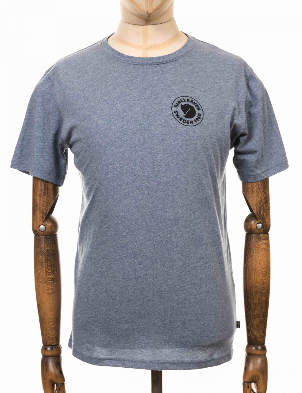 1960 Logo T-Shirt - Uncle Blue-Melange