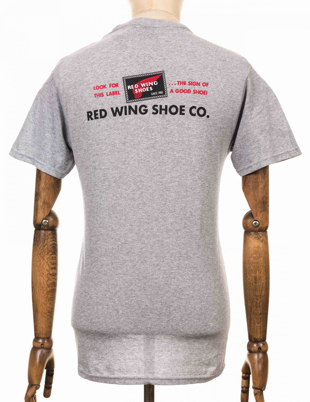 95081 Vintage Logo T-Shirt - Grey Heather