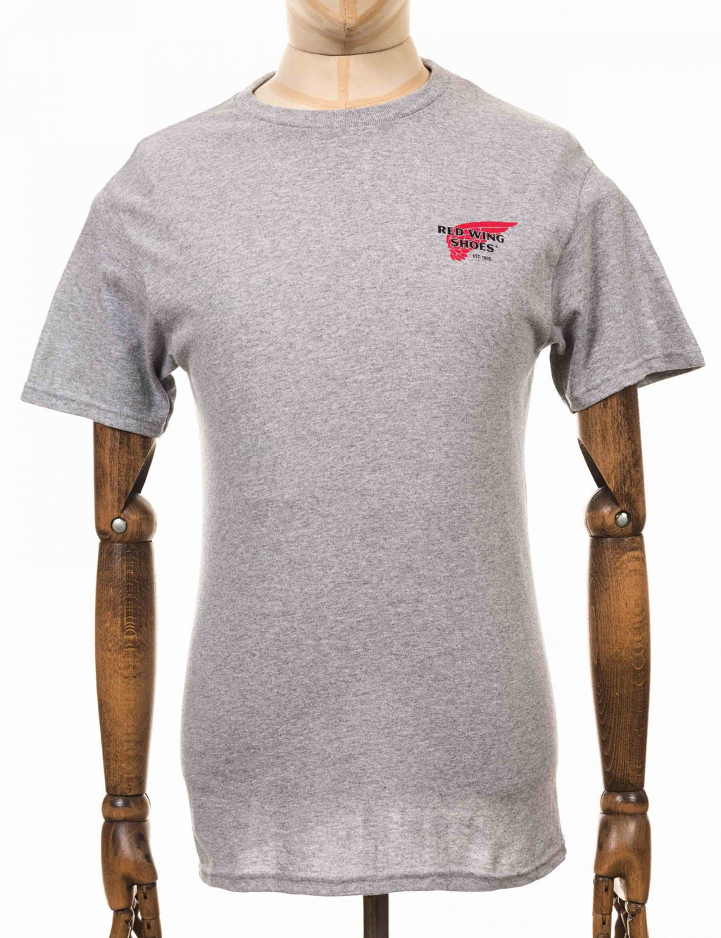 95081 Vintage Logo T-Shirt - Grey Heather