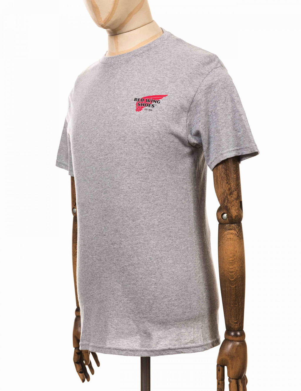 95081 Vintage Logo T-Shirt - Grey Heather