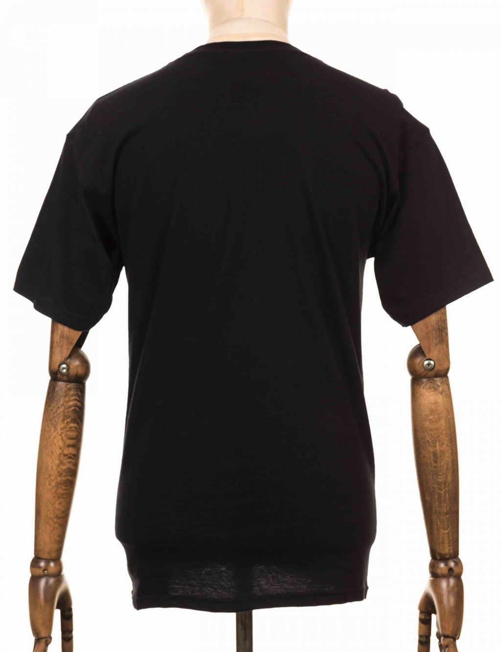 Torn Icon Star Basic T-Shirt - Black