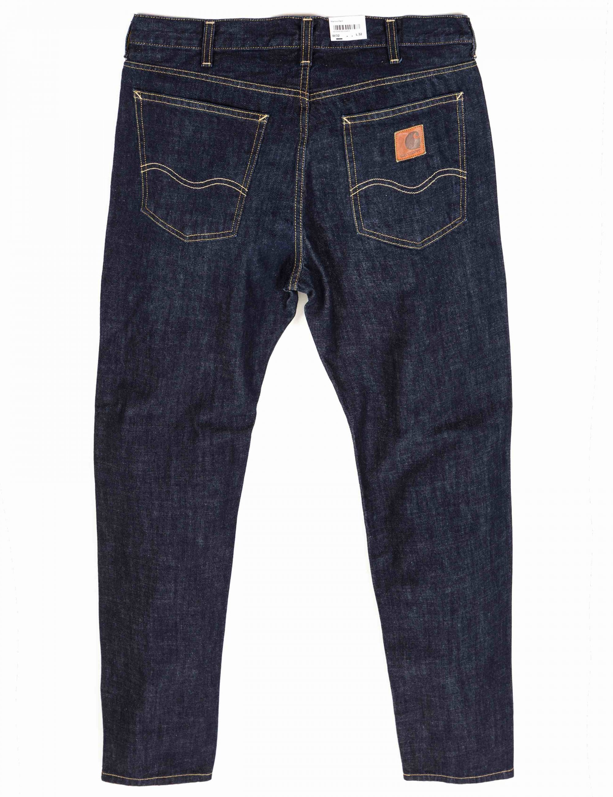 Marlow Denim Pant - Blue, Rinsed One Wash