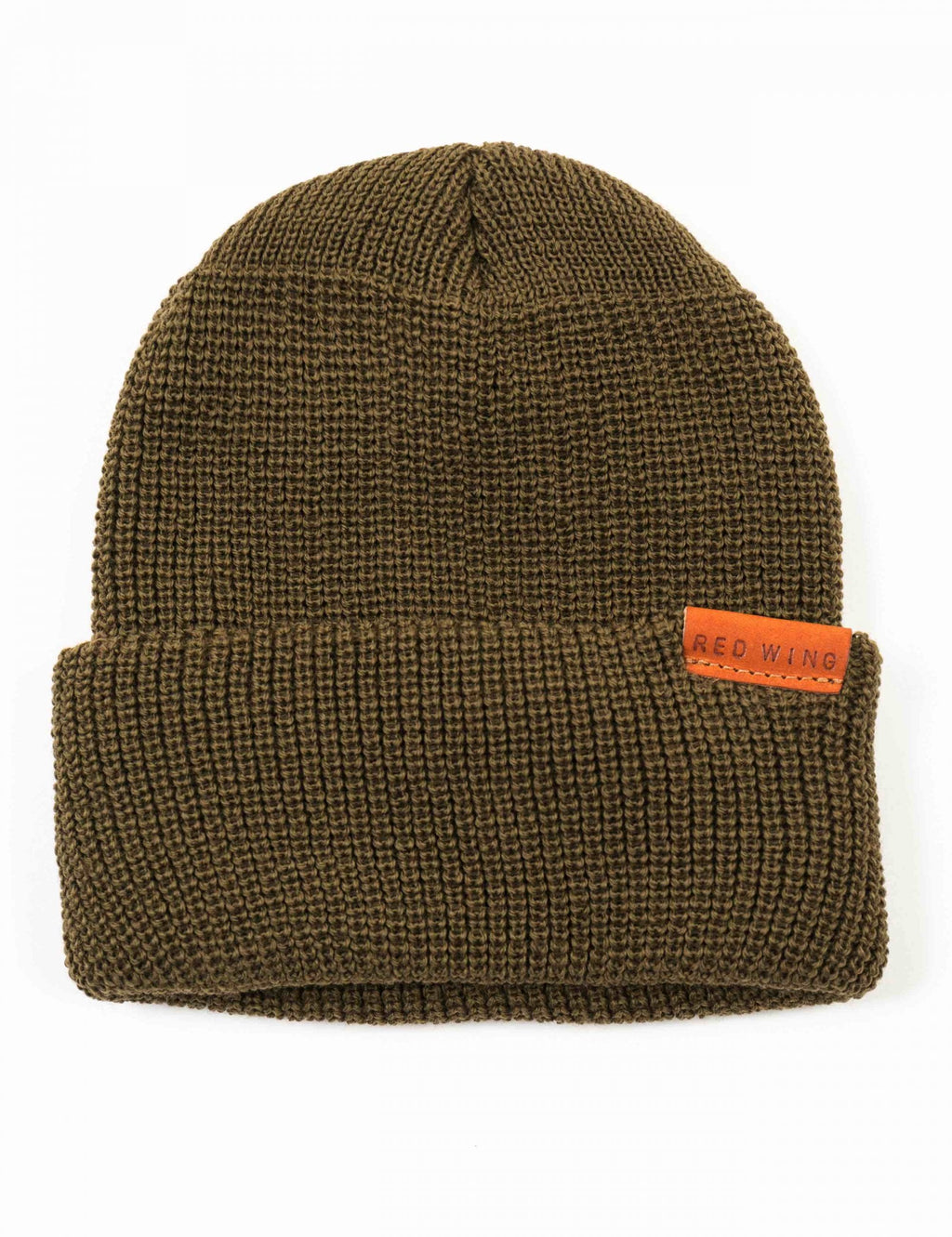 97491 Merino Wool Beanie Hat - Olive
