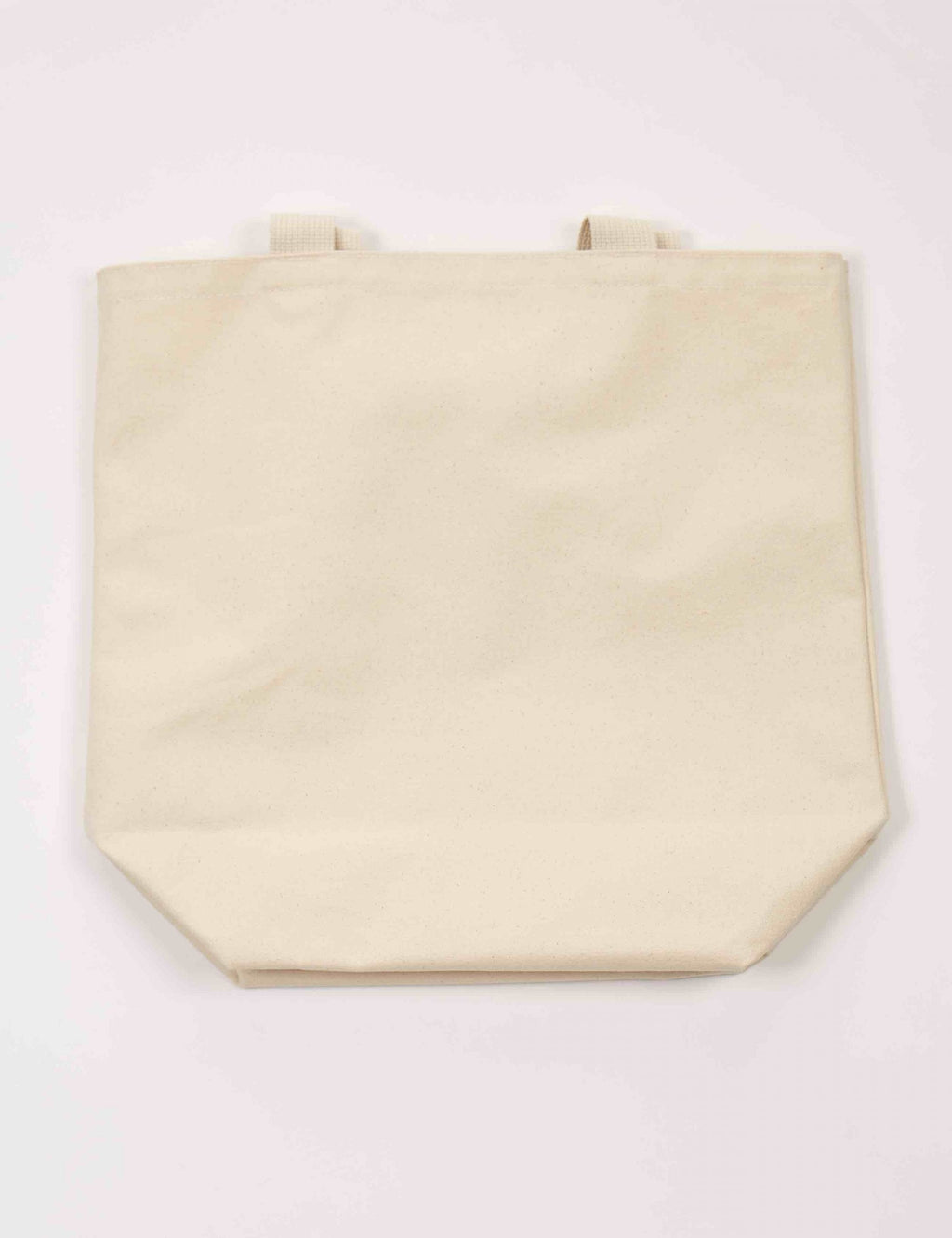 95069 Canvas Logo Tote Bag - White