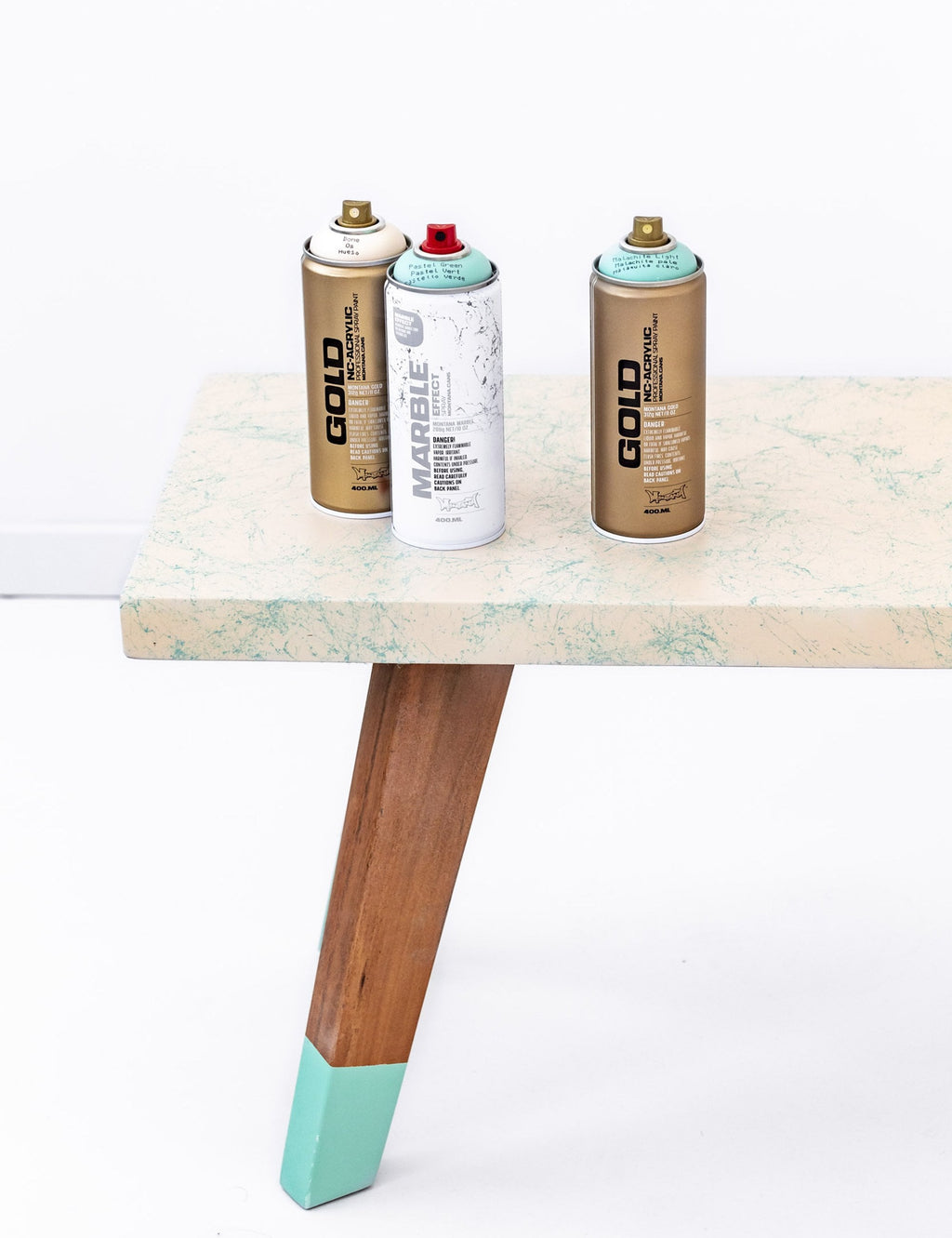Marble Effect Spray Paint 400ml - Pastel Green EM6100