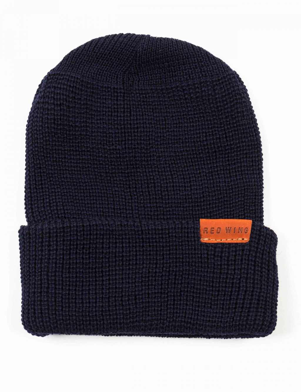 97490 Merino Wool Beanie Hat - Navy