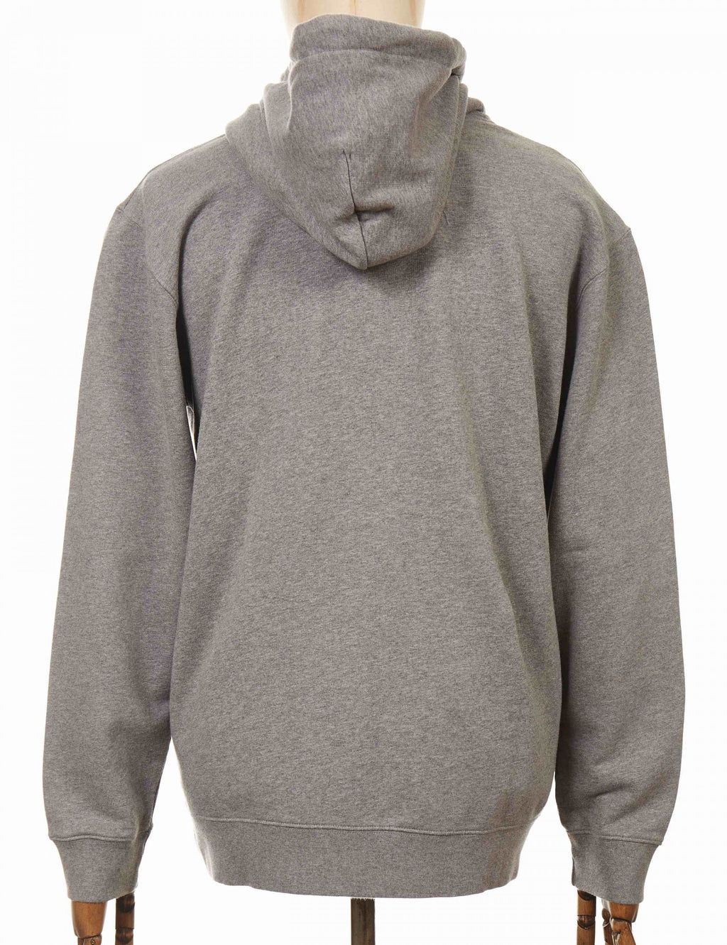 Sunset on Mt Fuji Hooded Sweat - Mid Grey Marl