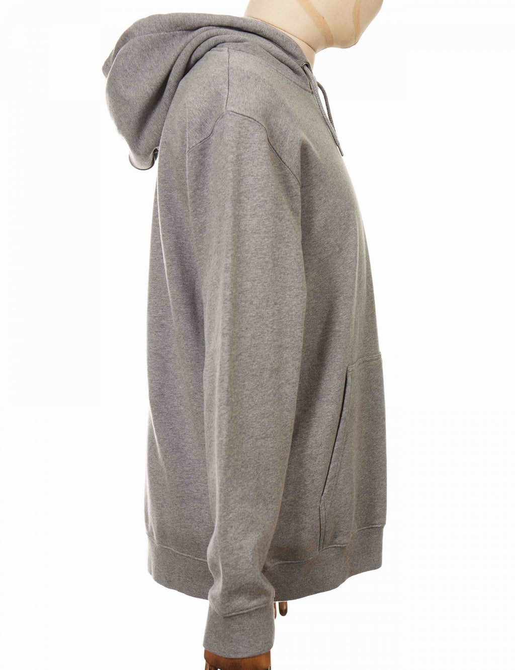 Sunset on Mt Fuji Hooded Sweat - Mid Grey Marl