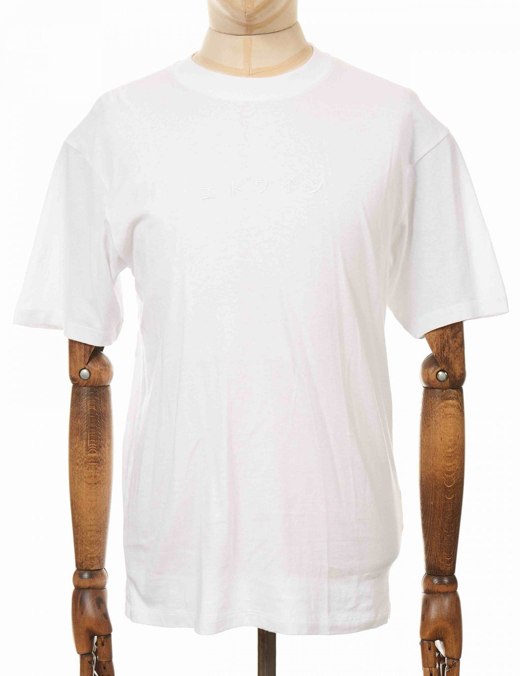 Katakana T-Shirt - White/White