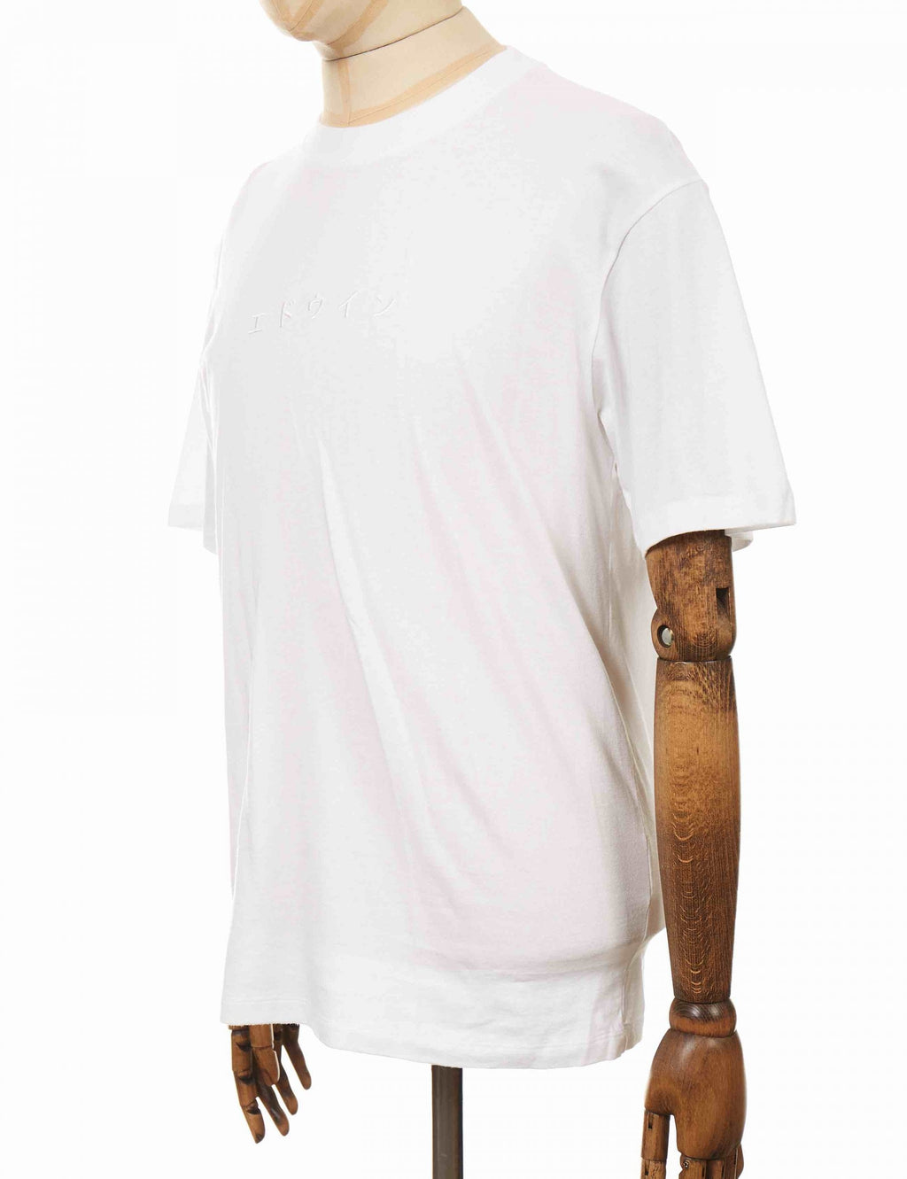 Katakana T-Shirt - White/White