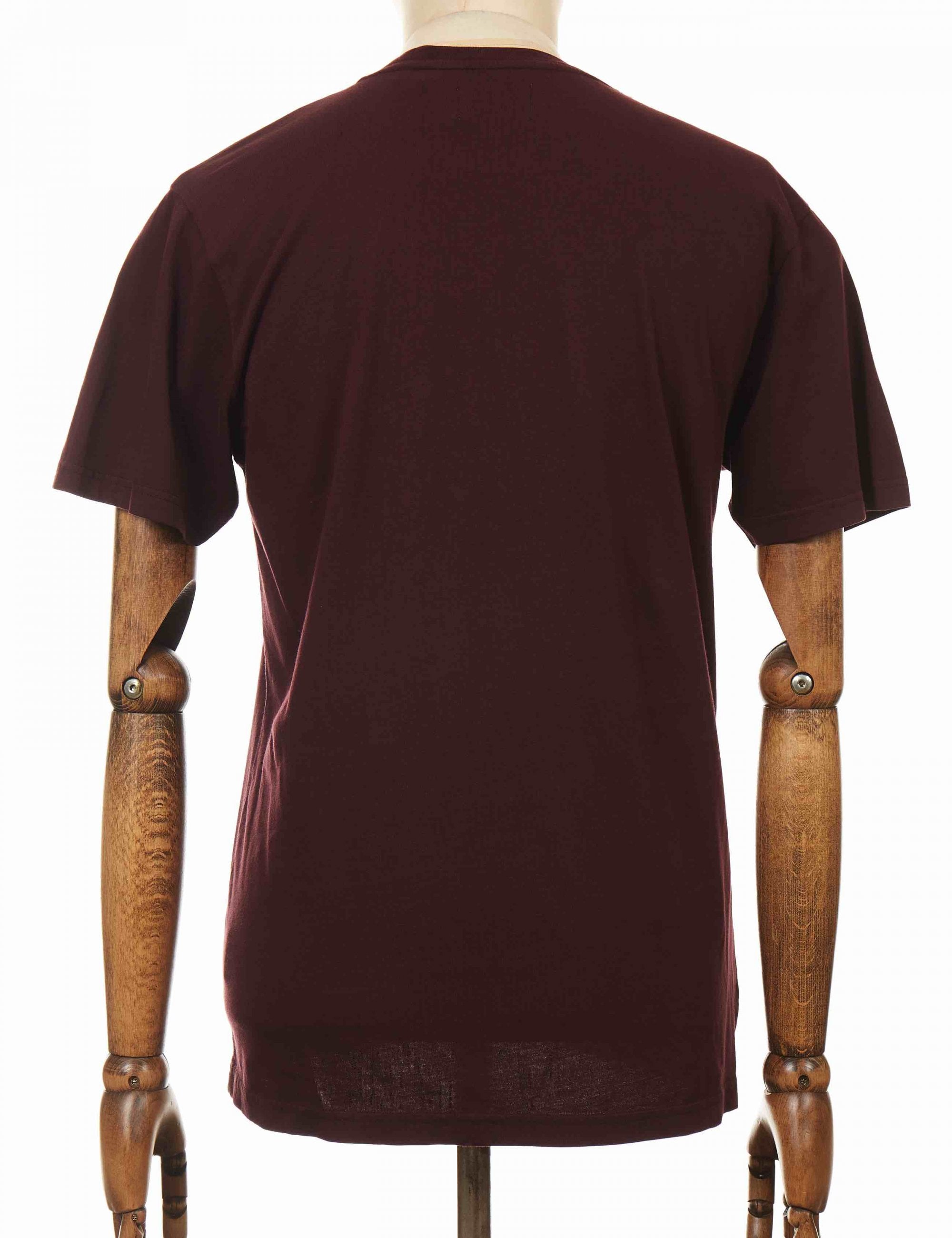 Classic Organic T-Shirt - Oxblood Red