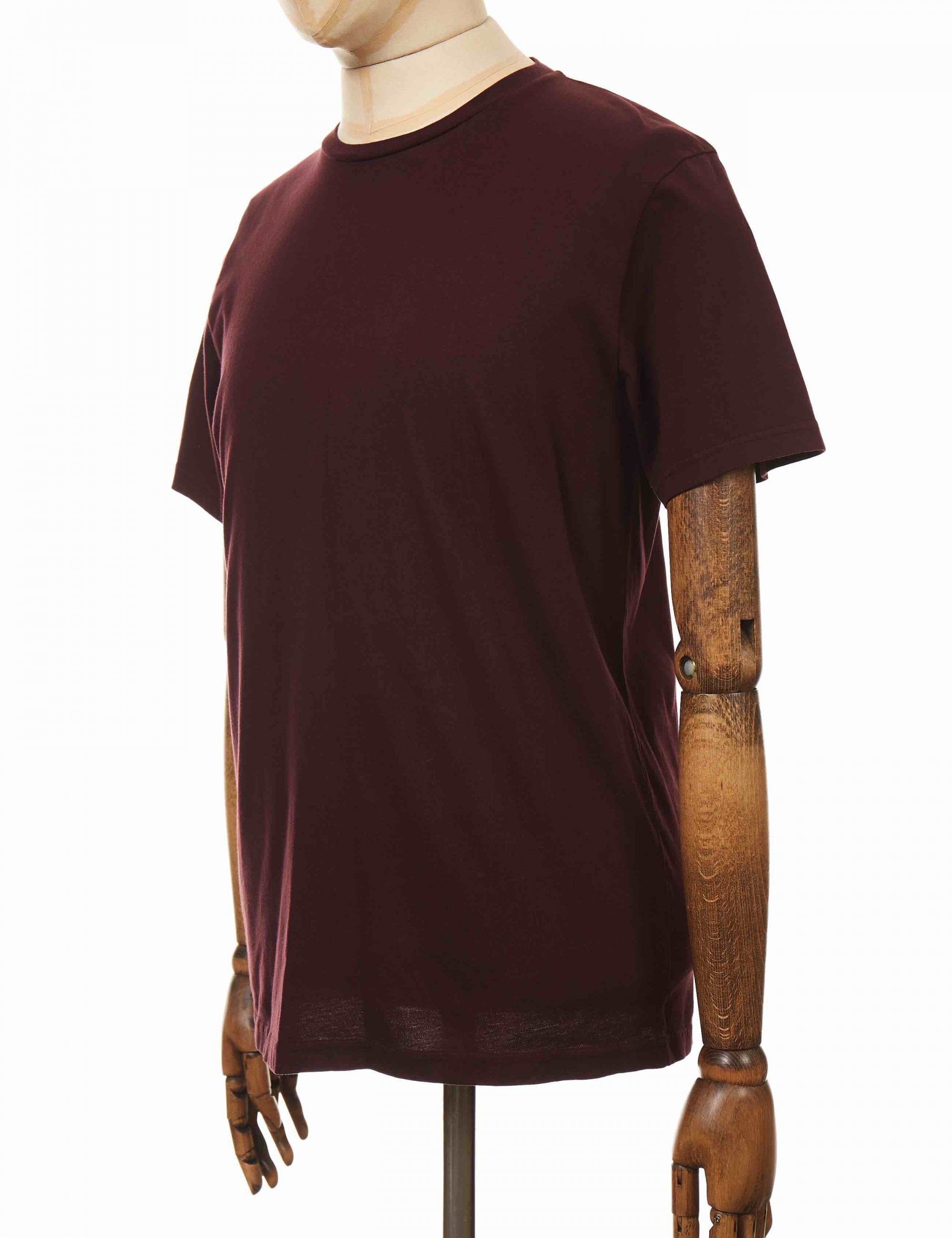 Classic Organic T-Shirt - Oxblood Red