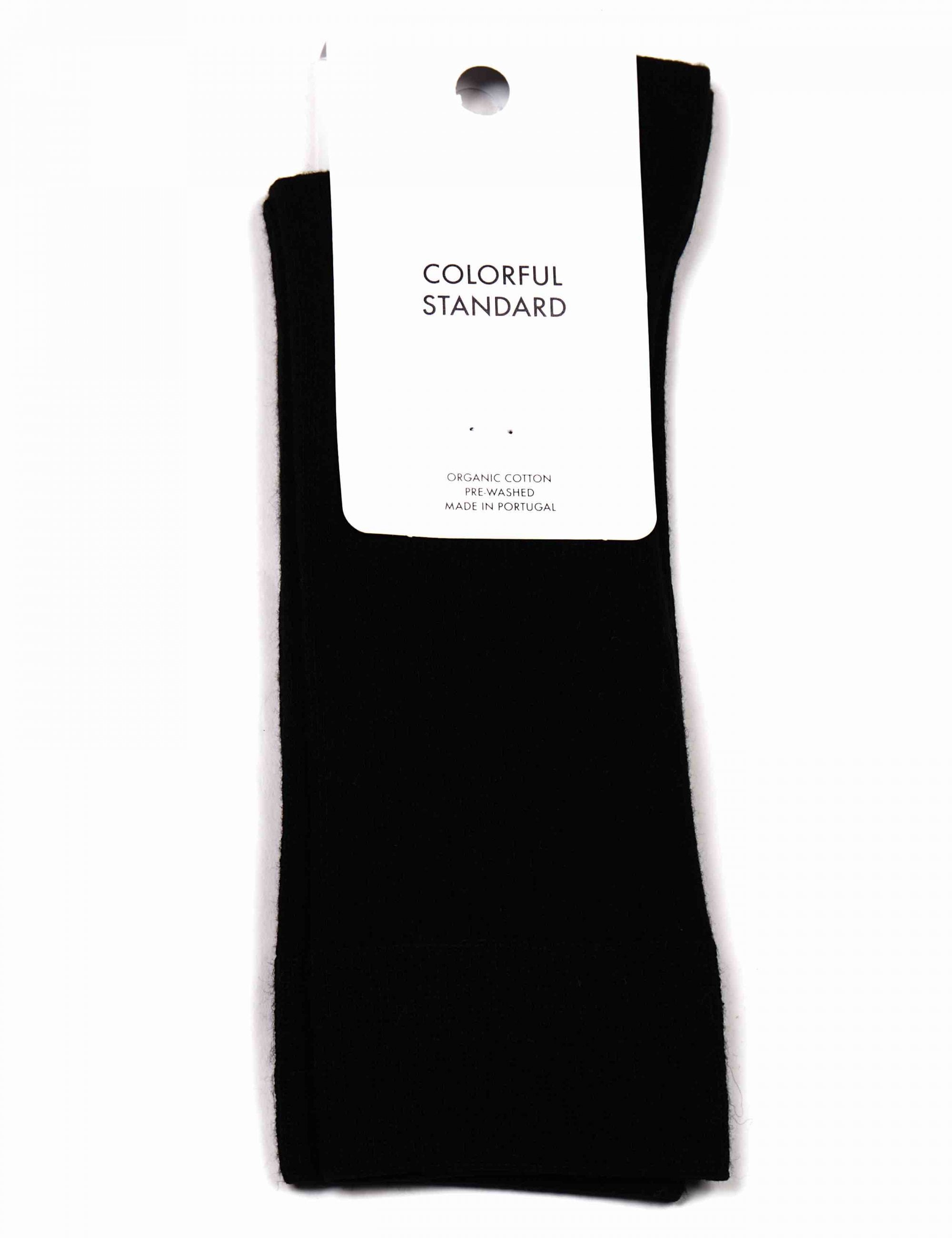 Classic Organic Socks - Deep Black