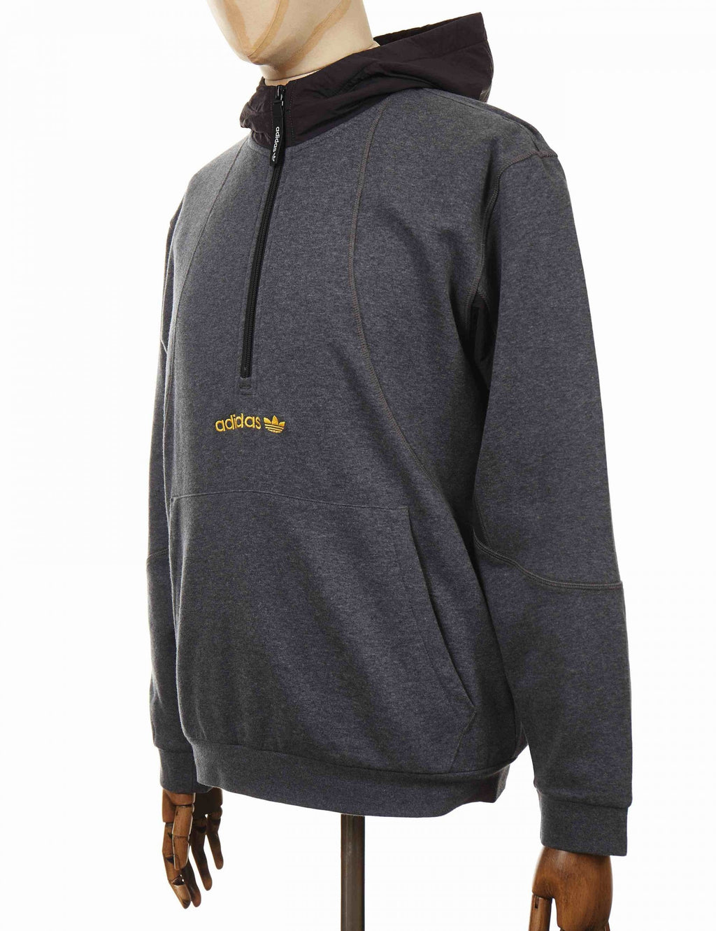 Adventure Field Hooded Sweat - Dark Grey Heather