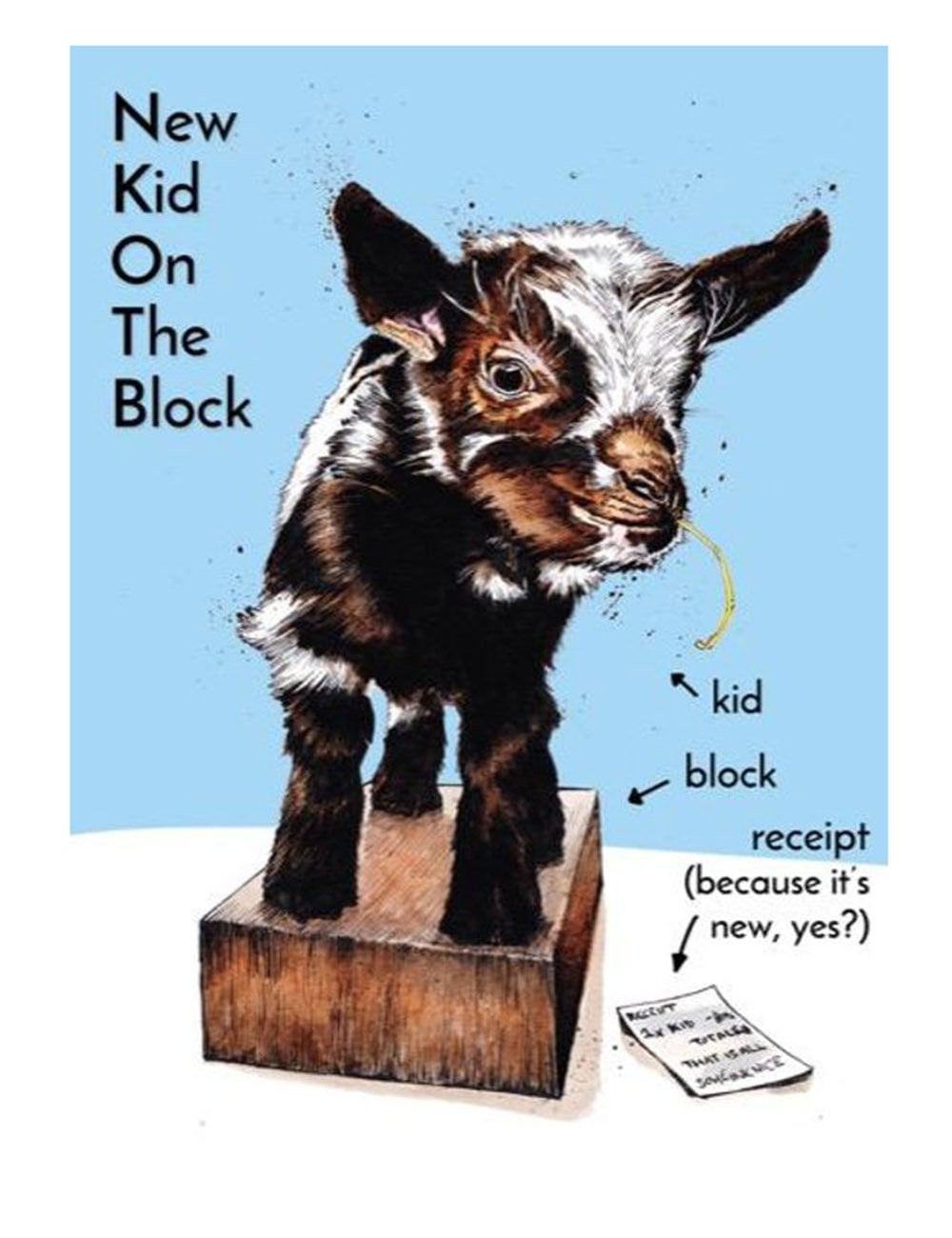 New Kids Greeting Cards