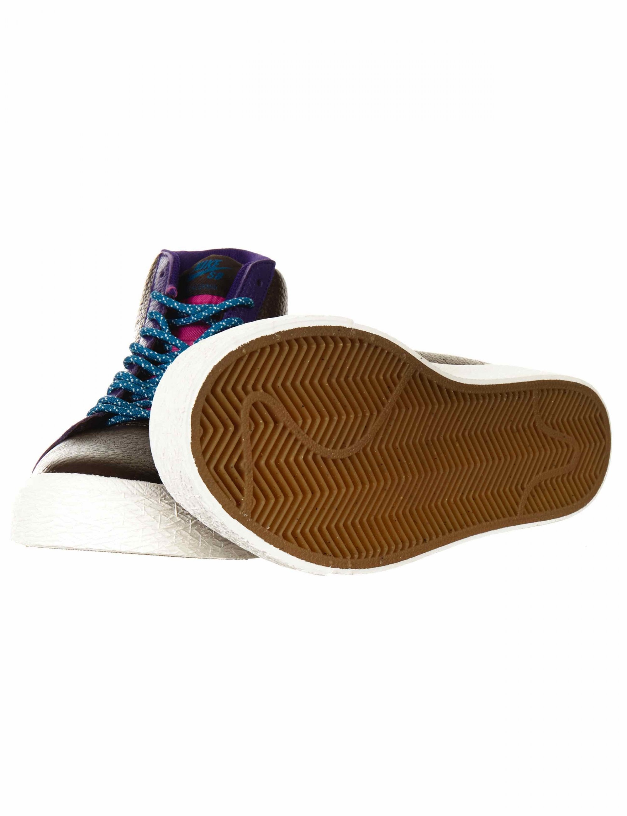 Zoom Blazer Mid Trainers - Baroque Brown/White