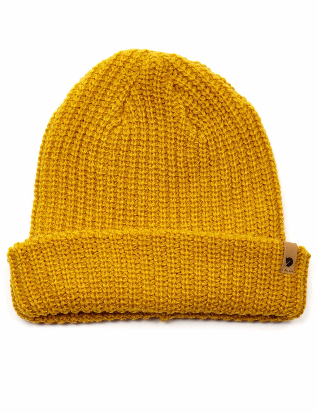 Ovik Melange Beanie Hat - Mustard Yellow