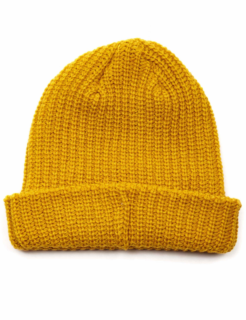 Ovik Melange Beanie Hat - Mustard Yellow