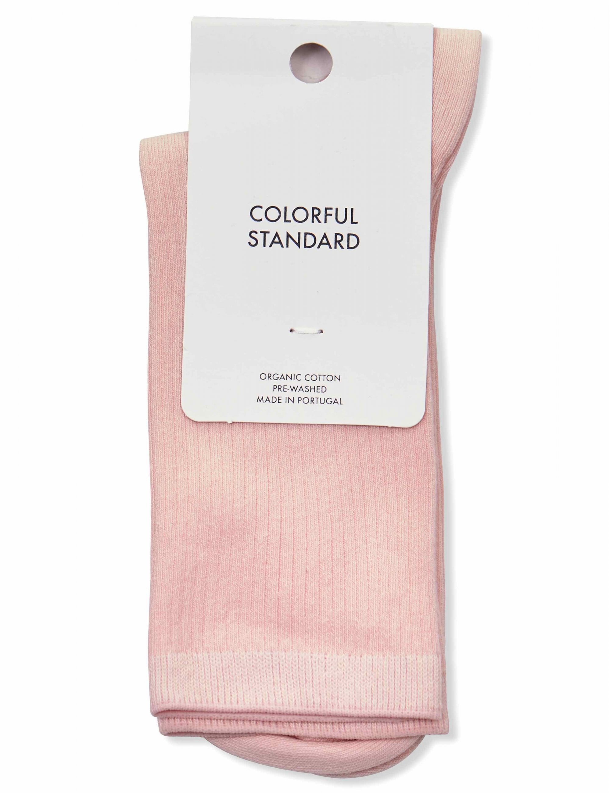 Women's Classic Organic Socks - Faded Pink