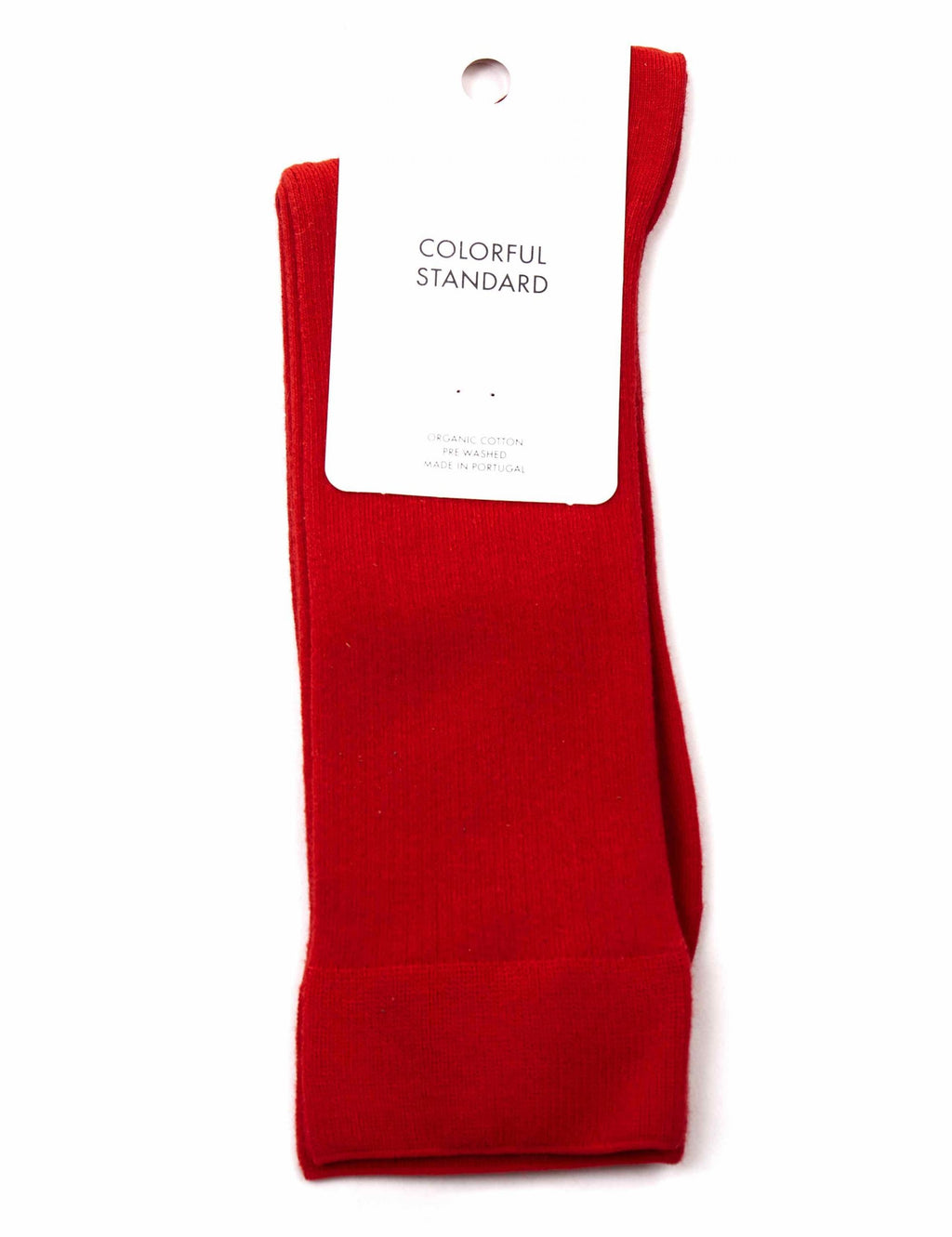 Classic Organic Socks - Scarlet Red