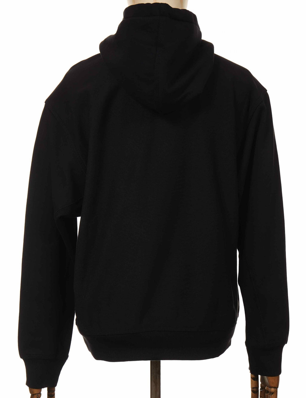 American Script Hooded Sweat - Black