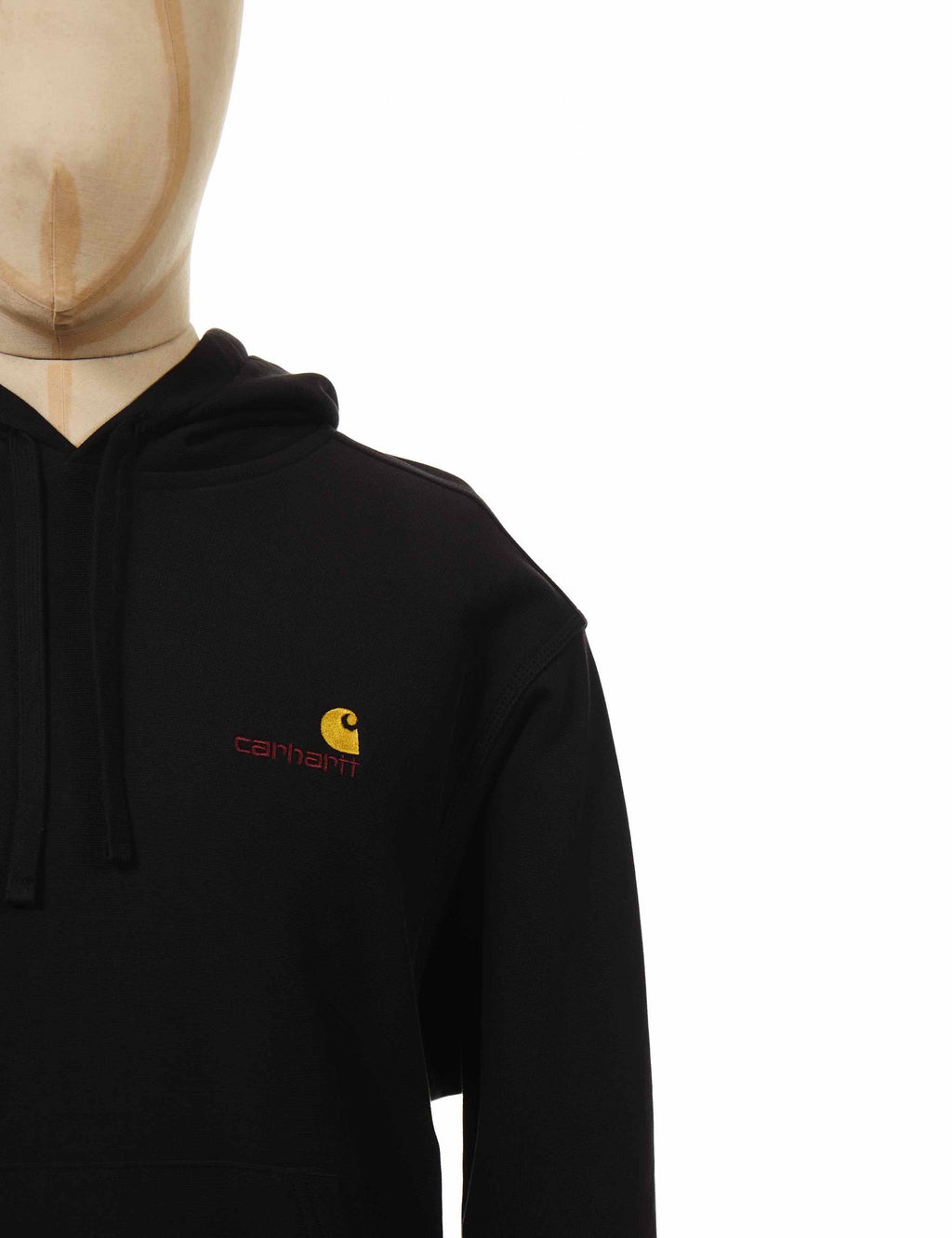 American Script Hooded Sweat - Black