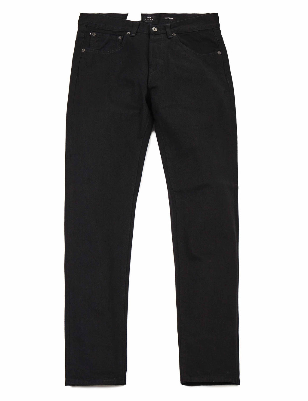 ED-80 Slim Tapered Selvedge Jeans- Black Rinsed