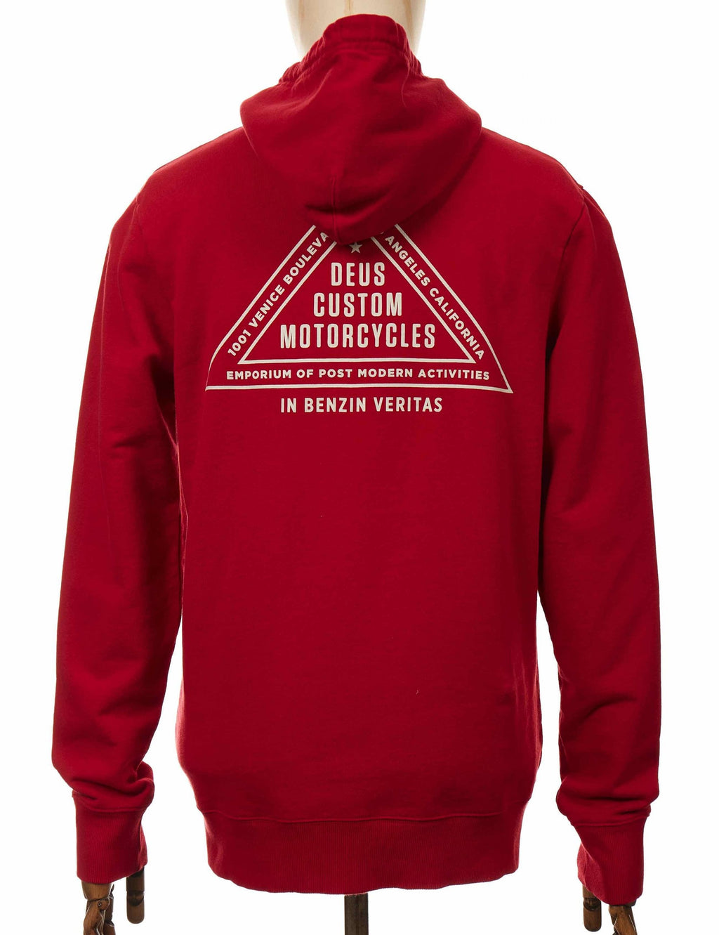 Roza Hooded Sweat - Jester Red