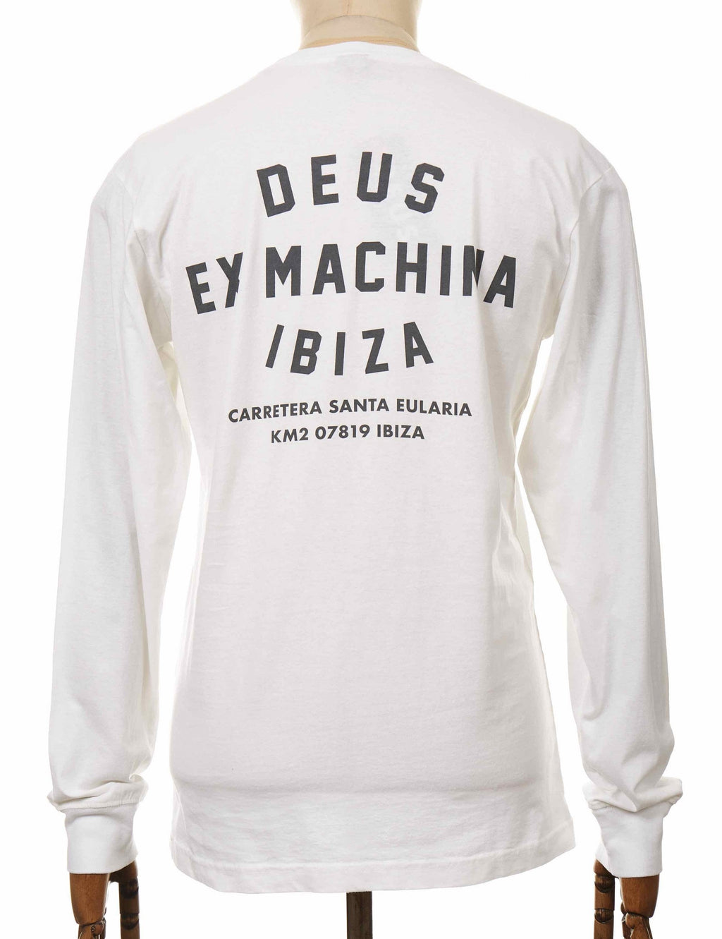 Ibiza Address Long Sleeve T-Shirt - White