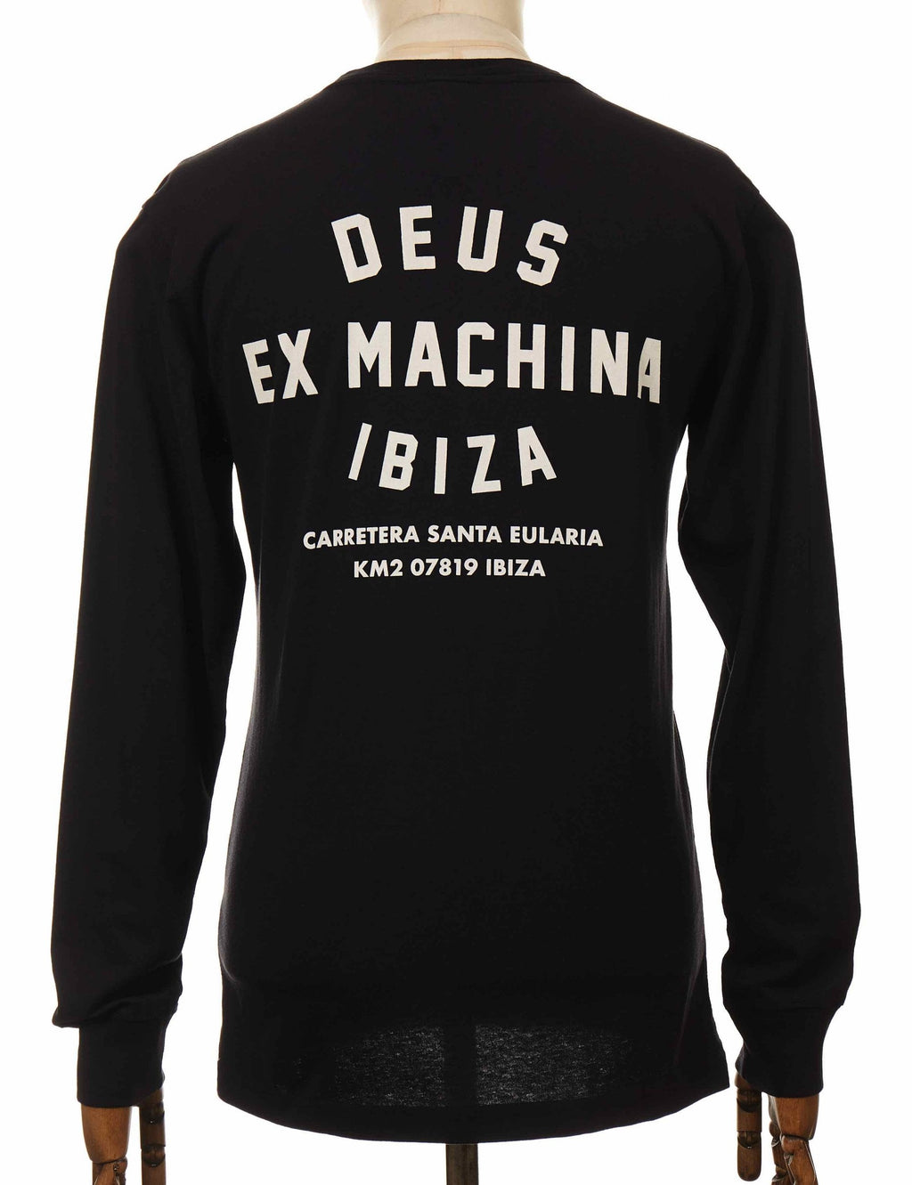 Ibiza Address Long Sleeve T-Shirt - Black