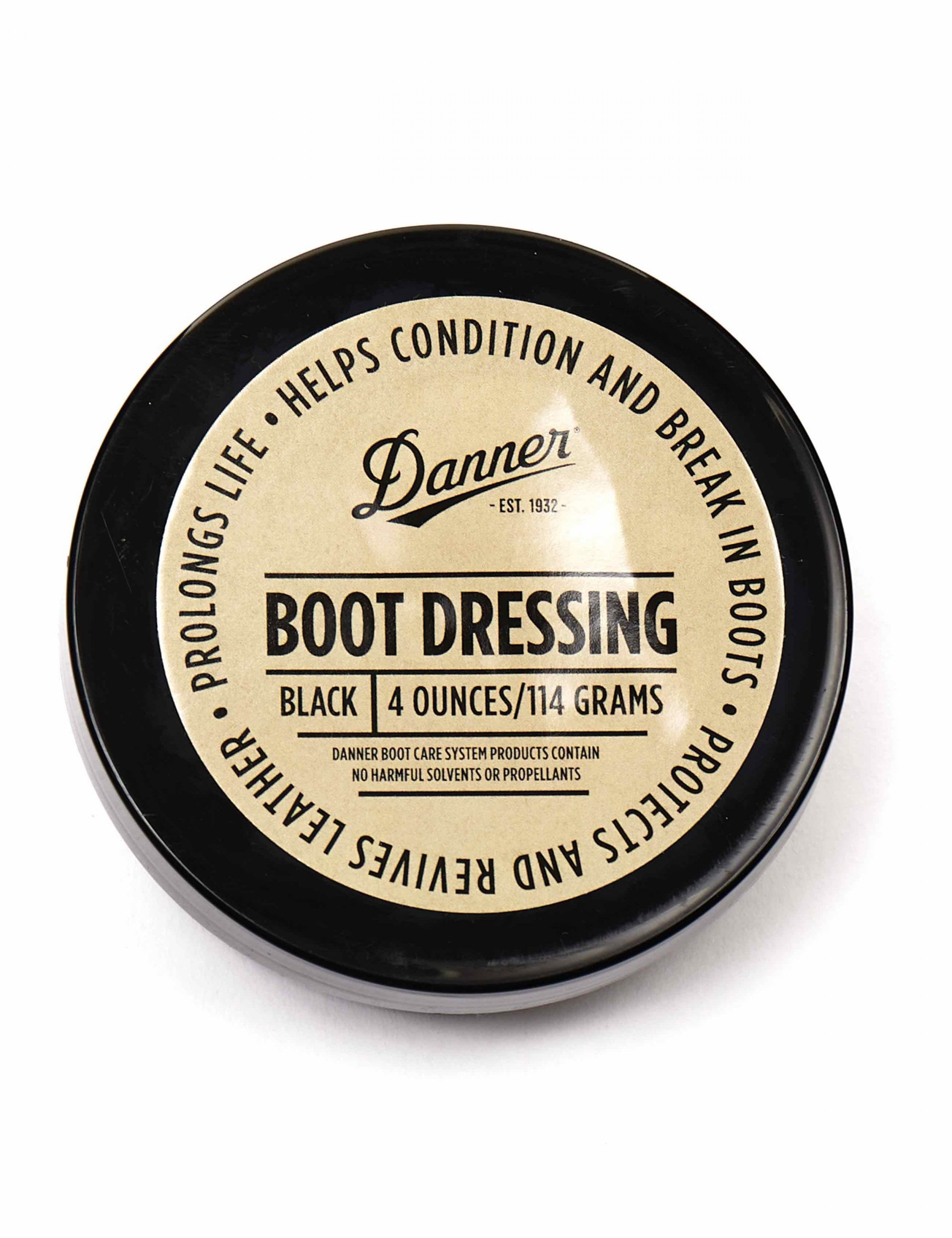 Boot Dressing (4oz) - Black