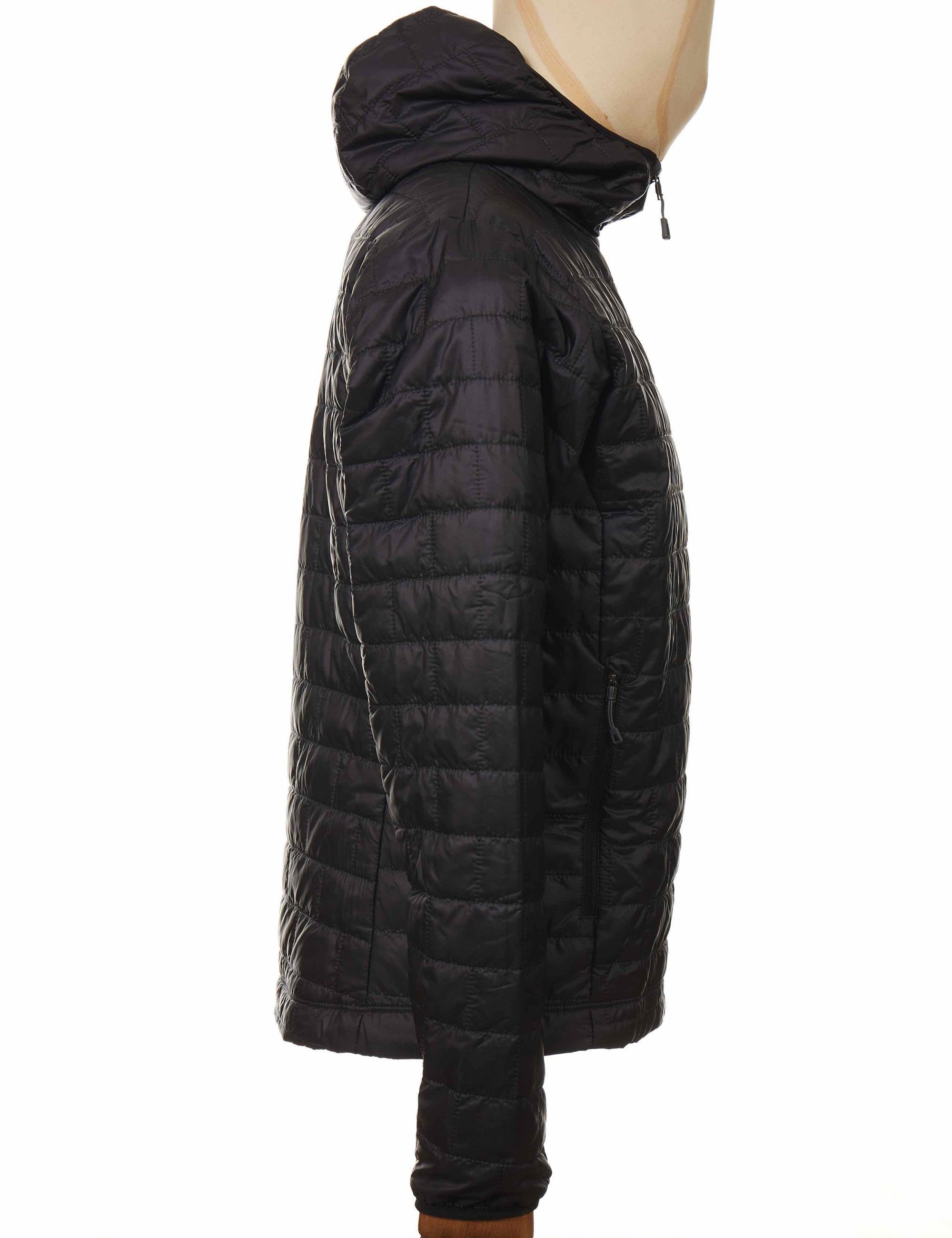 Patagonia Nano Puff Hooded Jacket - Black