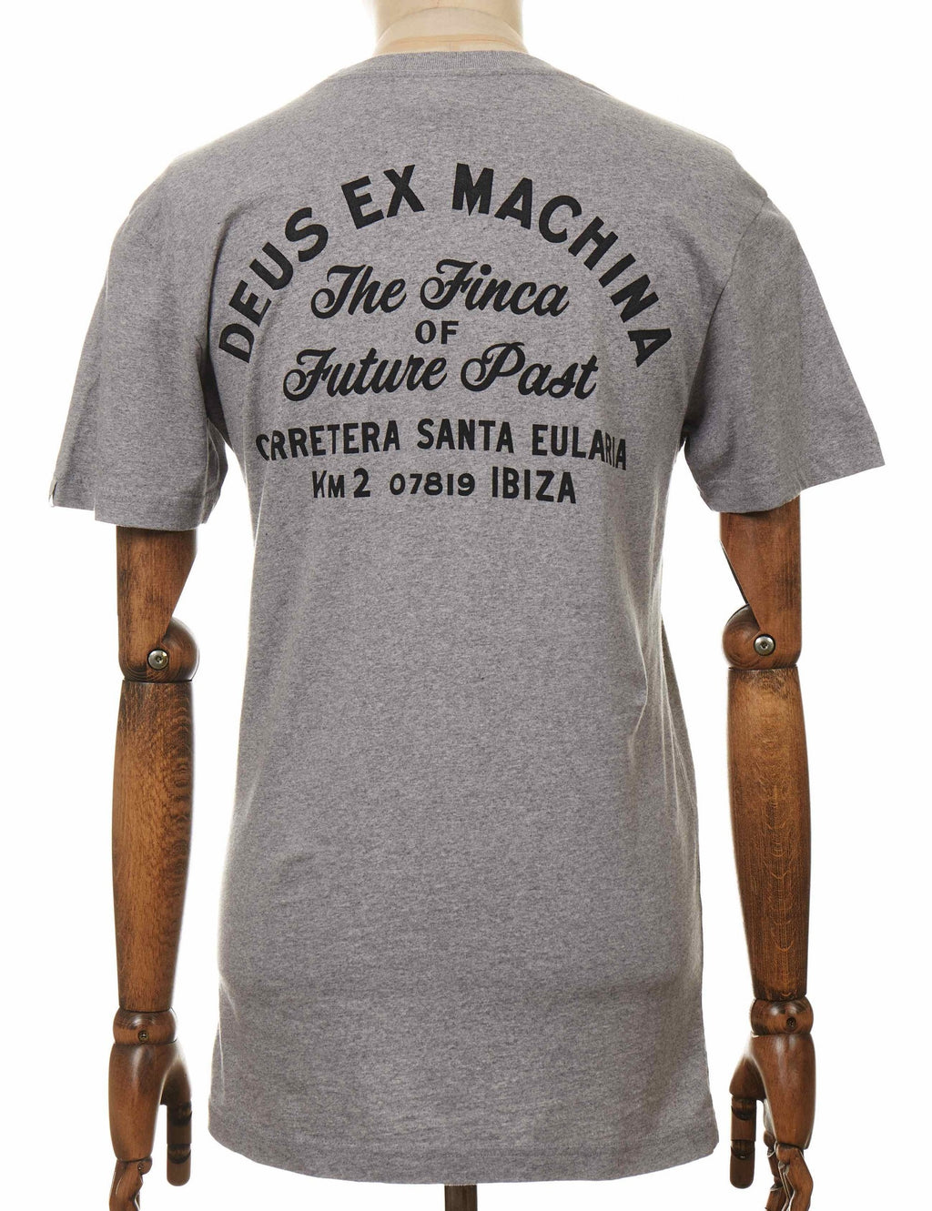 Ibiza Address Pocket T-Shirt - Grey Heather