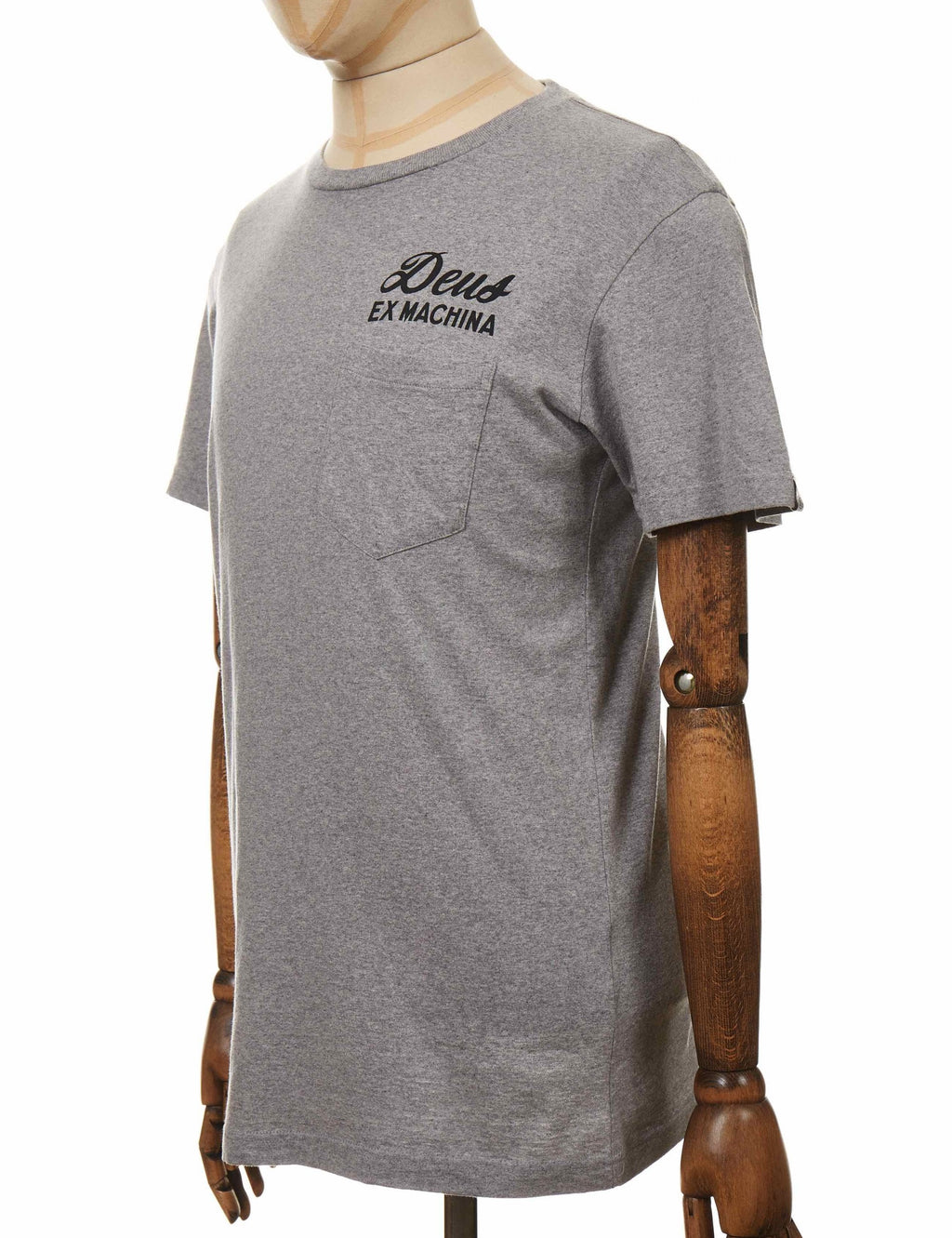 Ibiza Address Pocket T-Shirt - Grey Heather