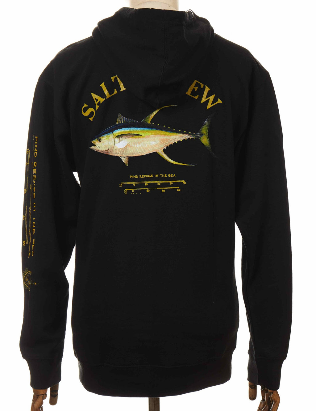 AHI Mount Hooded Sweat - Black