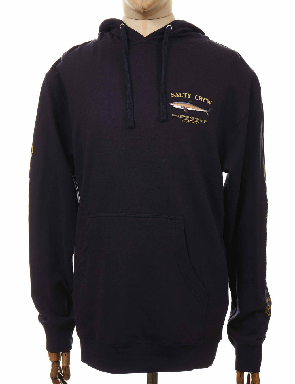 Bruce Hooded Sweat - Navy