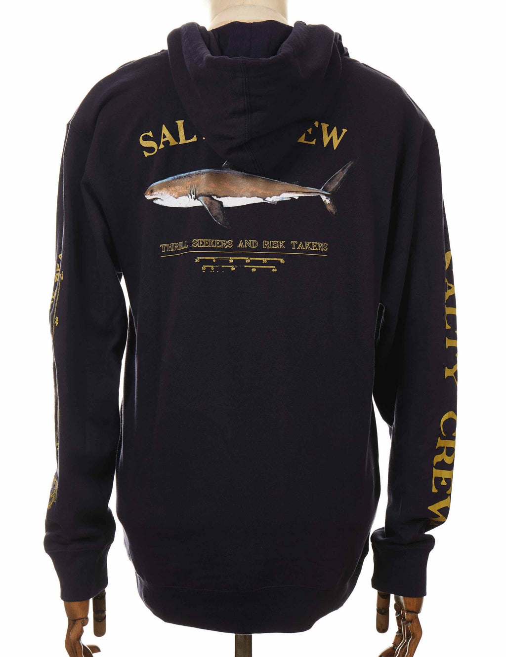 Bruce Hooded Sweat - Navy