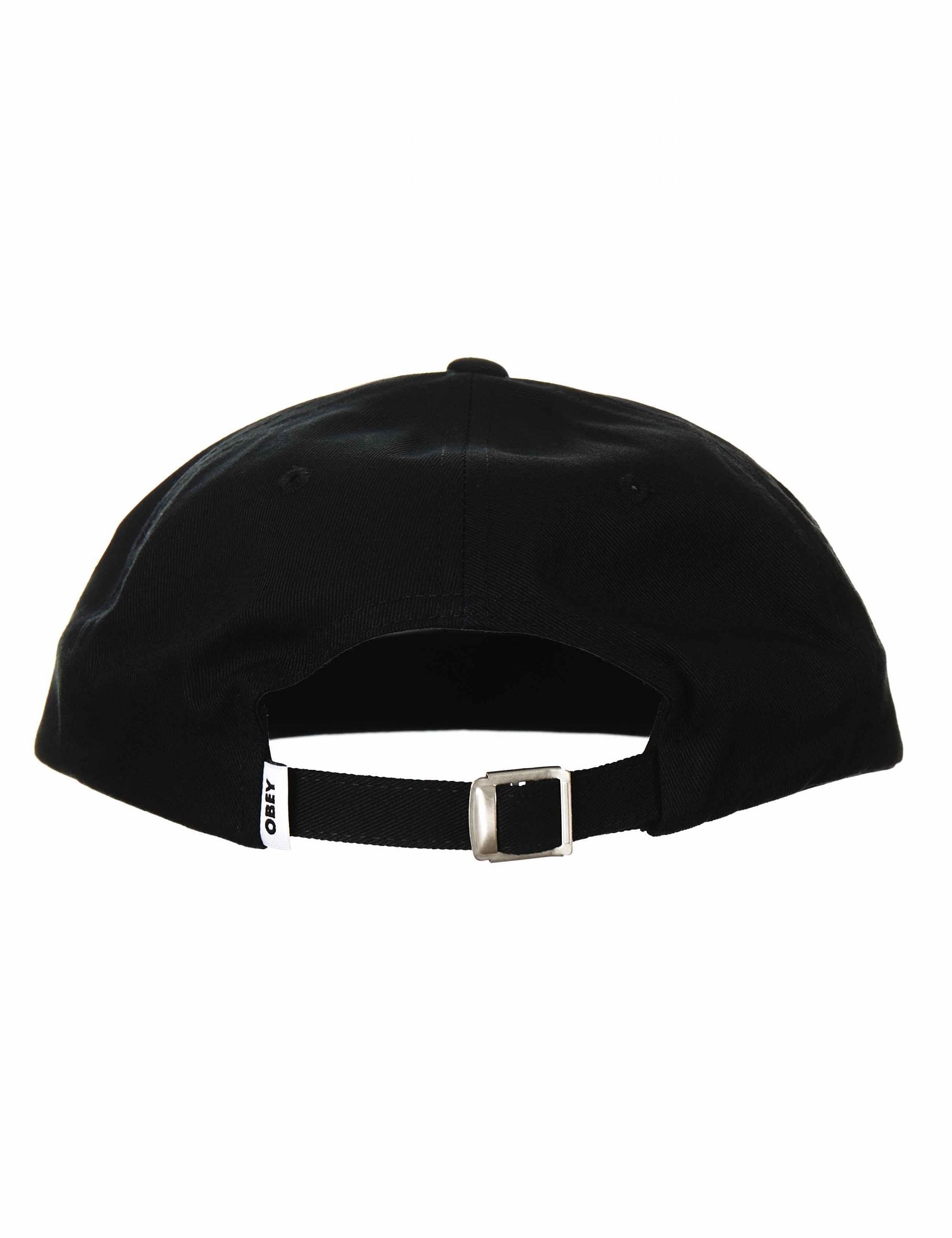 Icon Face 6 Panel Hat - Black