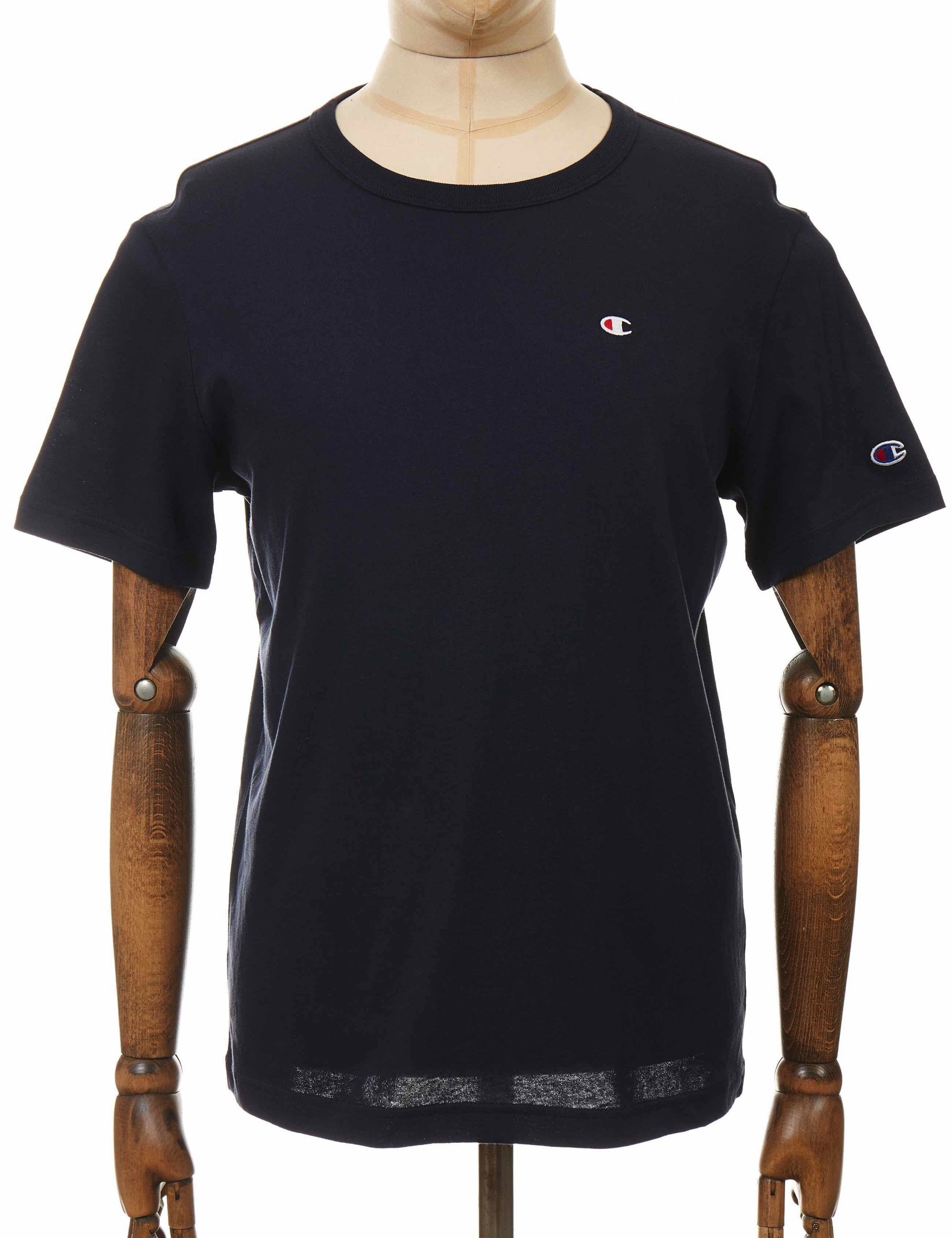 Crewneck Logo T-Shirt - NNY Navy
