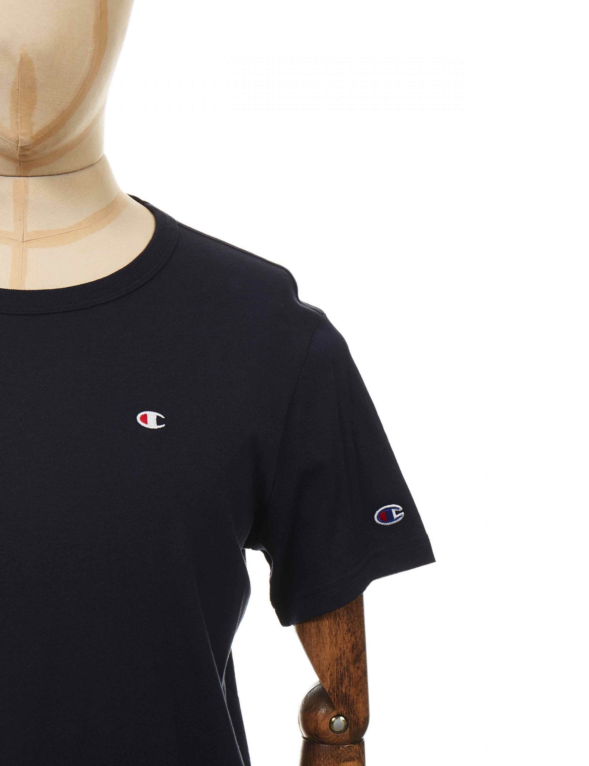 Crewneck Logo T-Shirt - NNY Navy