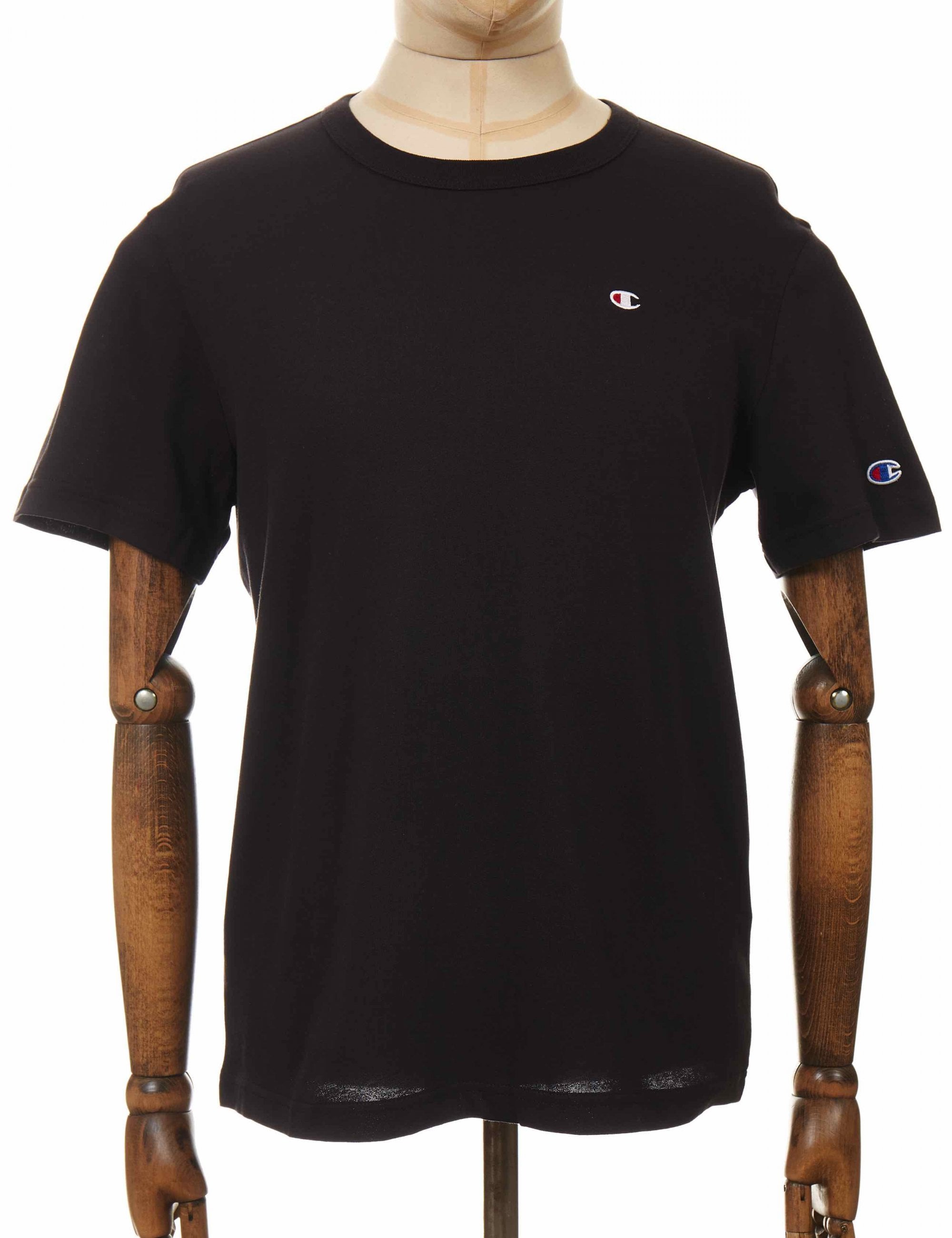 Crewneck Logo T-Shirt - NBK Black