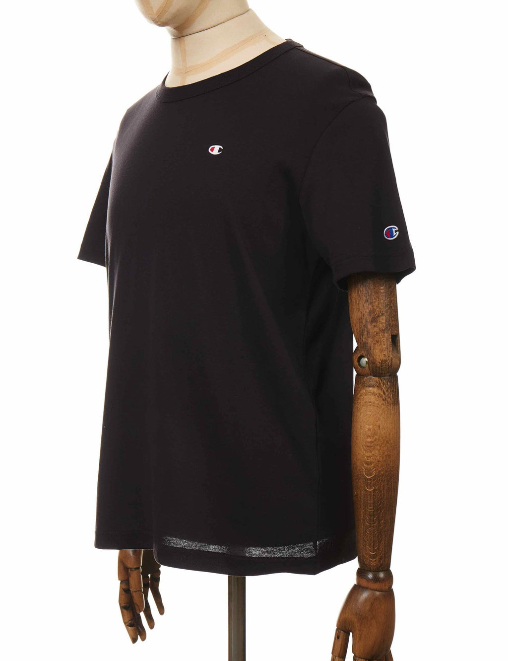 Crewneck Logo T-Shirt - NBK Black