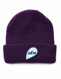 Kids' Logo Beanie - Tube View: Panther Purple