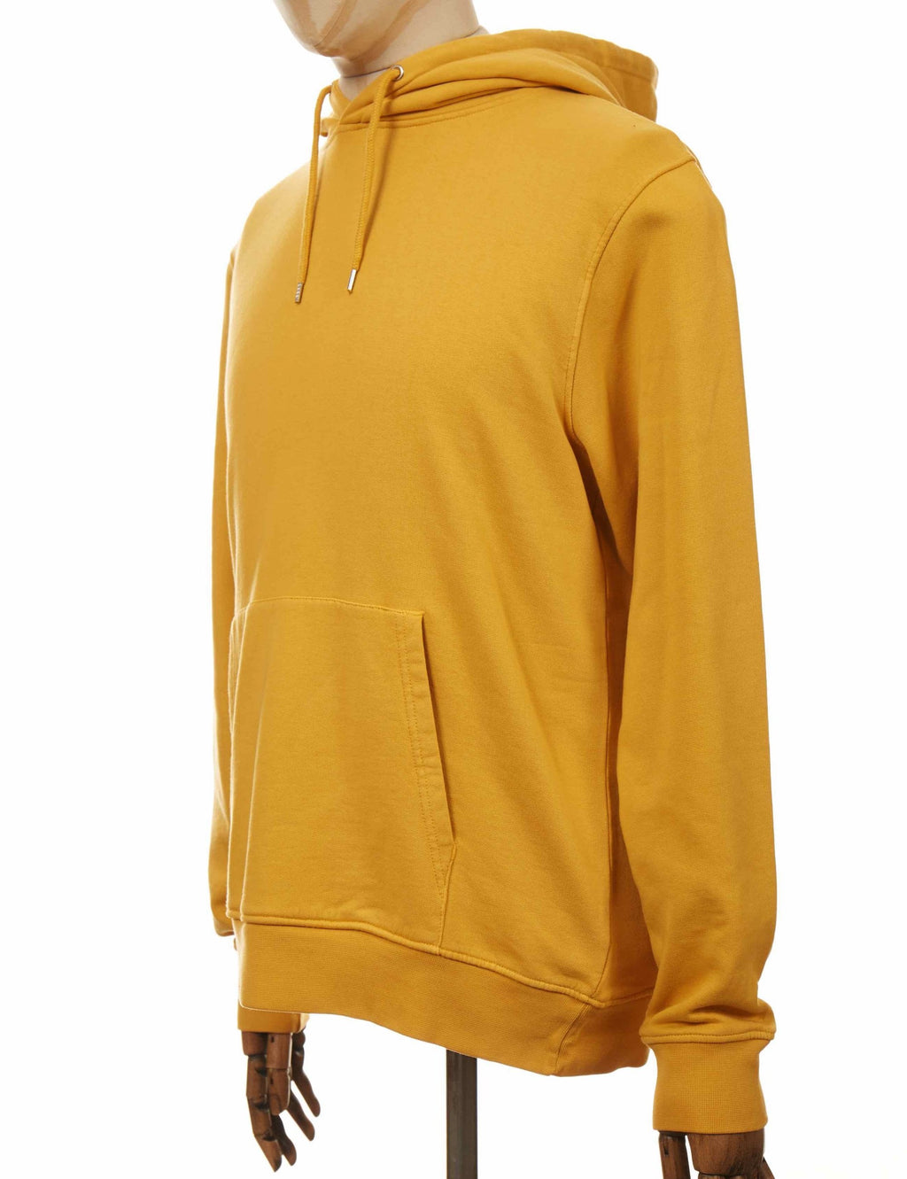 Organic Hooded Sweat - Burned Yellow
