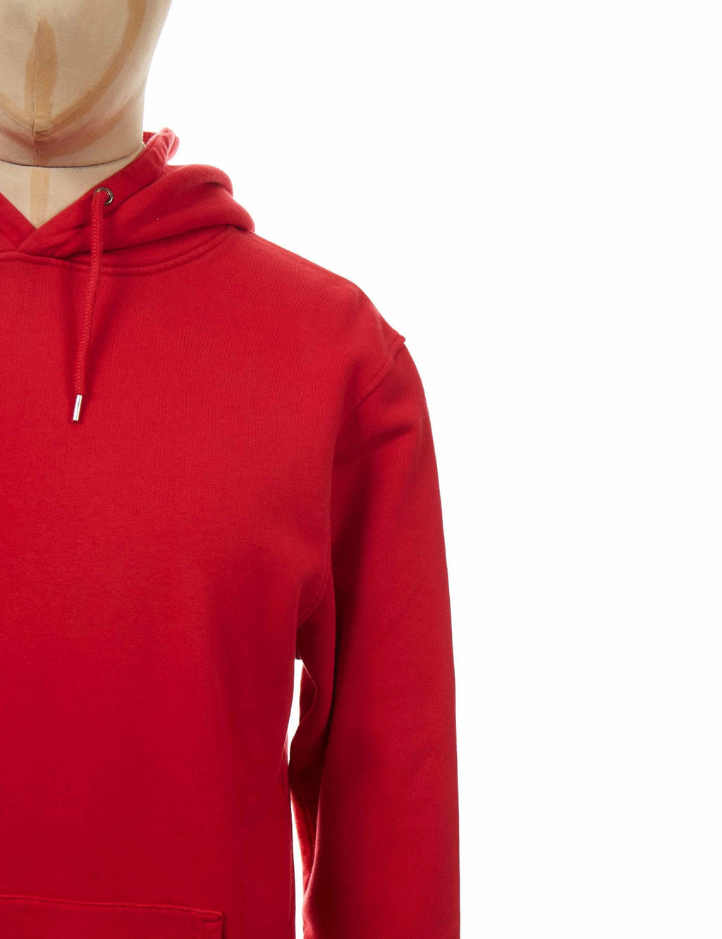 Organic Hooded Sweat - Scarlet Red