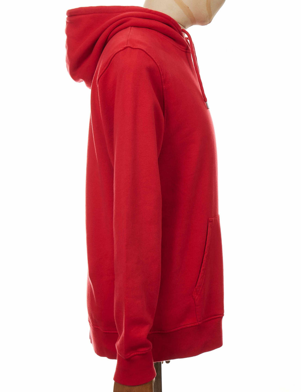 Organic Hooded Sweat - Scarlet Red