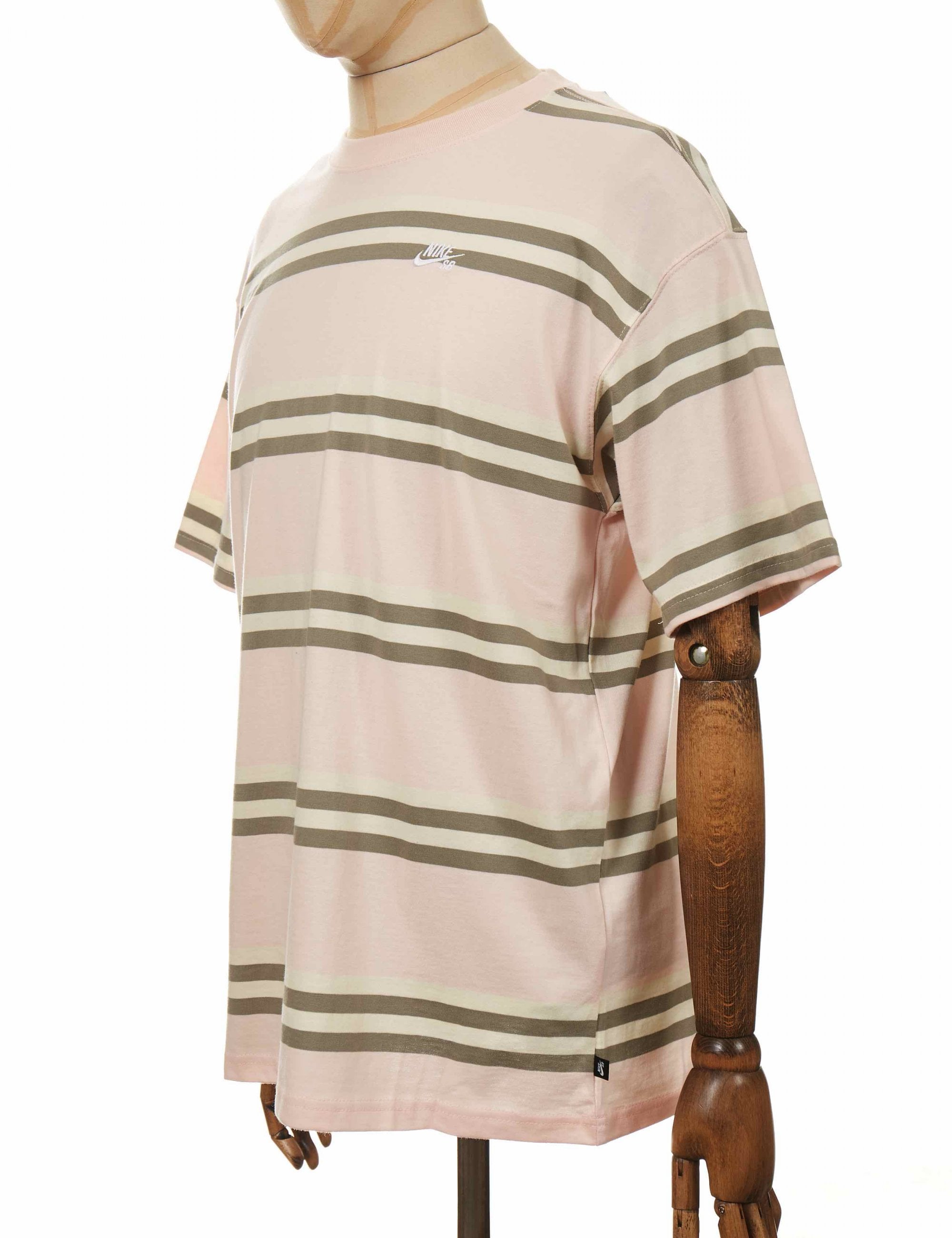 Yard Dyed Striped T-Shirt - Orange Pearl
